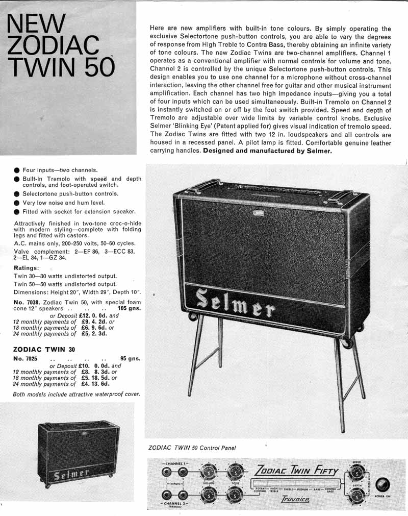 Selmer Zodiac Twin 50