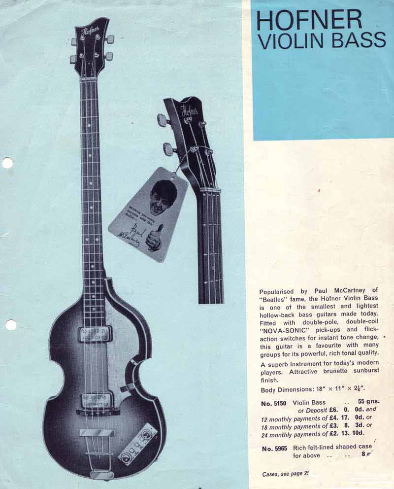 Hofner Violin Bass